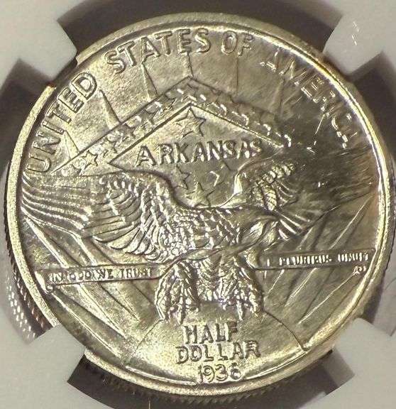 1936 Robinson Comm Half NGC MS 64