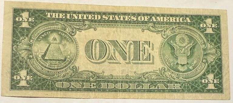 $1 Near Slider 1935A North Africa Emergency Issue Silver Certificate