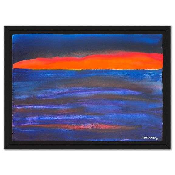 Untitled Abstract by Wyland