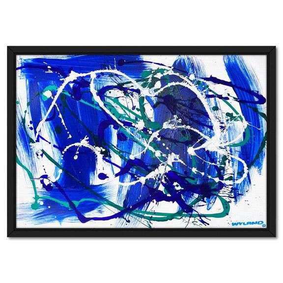 Untitled Abstract by Wyland