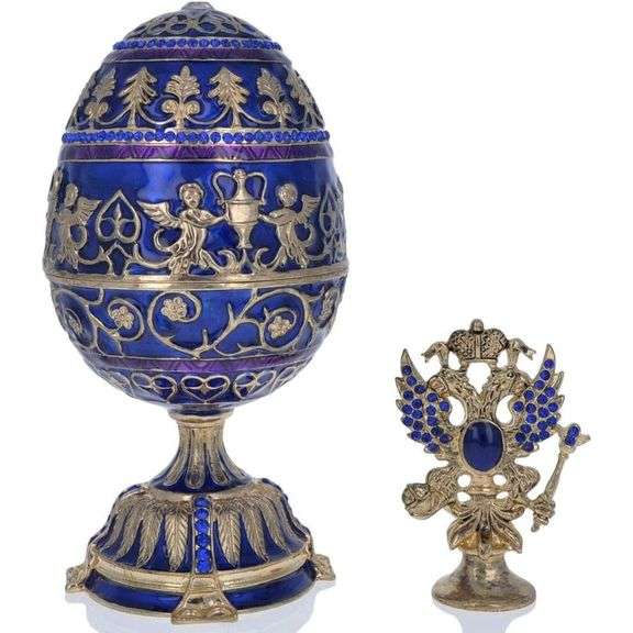 1912 Tsarevich Imperial-Style Fabergé Egg