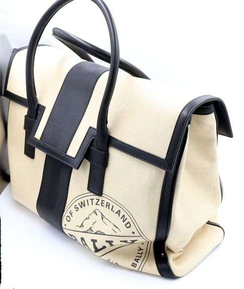Bally Vesper 2way coated canvas leather shoulder bag