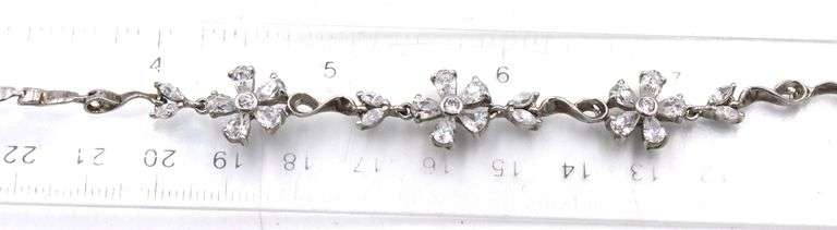 Vintage 925 sterling silver group lot of 5 bracelets