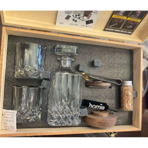 14-Piece Whiskey Set with Decanter
