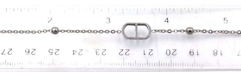 Stainless steel adjustable bracelet