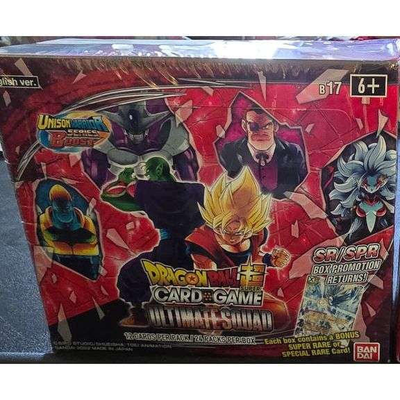 24 Packs Dragon Ball Super Ultimate Squad Booster Box