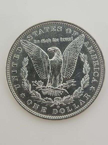 1883 O Morgan Silver Dollar, Cleaned