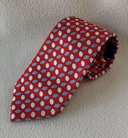 Fine Quality Italian Hand Made Silk Tie By Galante