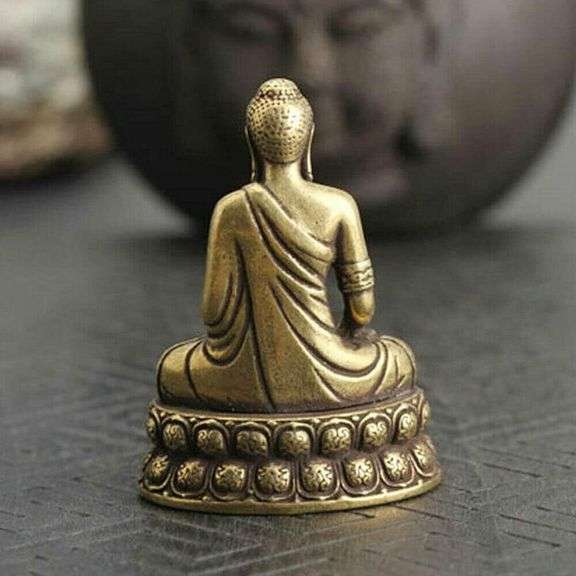 Tibetan Mini Brass Sakyamuni Buddha