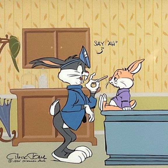Bugs Doctor: Say Ah! by Chuck Jones (1912-2002)