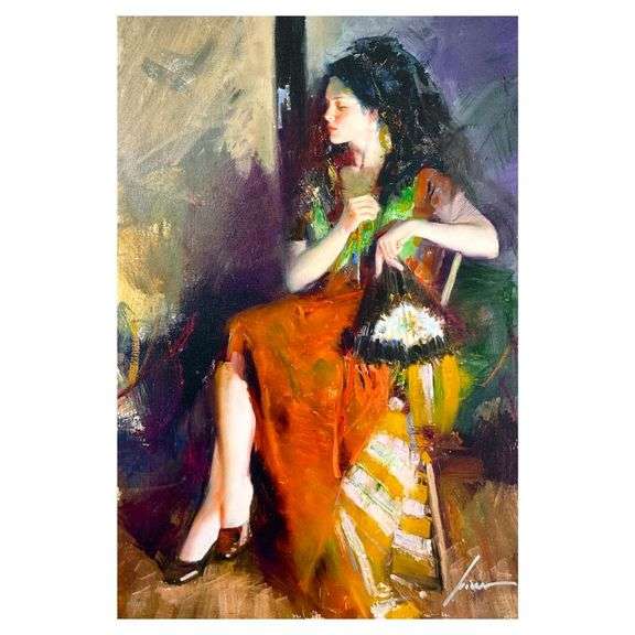 Spanish Beauty by Pino (1939-2010)