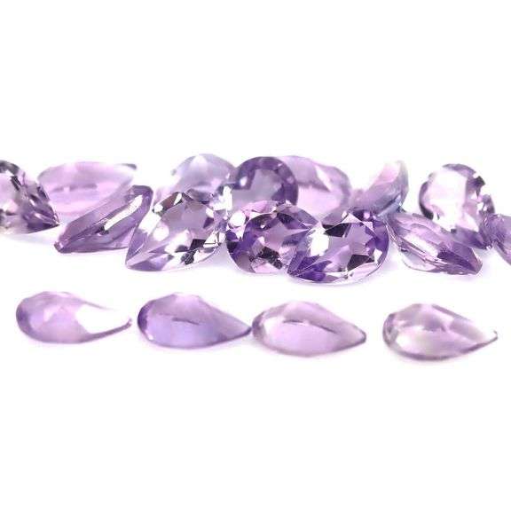 Glittering 12.80ct real Brazilian Amethyst set