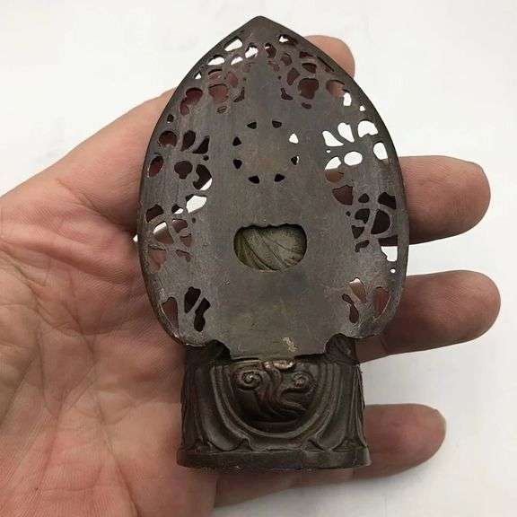 Metal Sitting Buddha