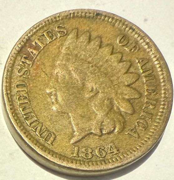 1864 CN Indian Cent
