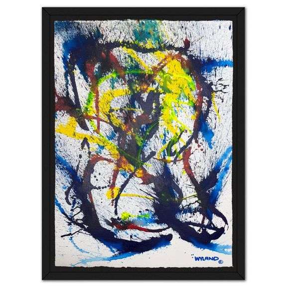 Untitled Abstract by Wyland