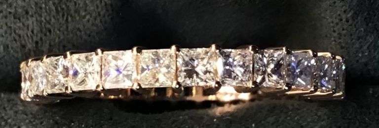 MEN’S 14K ROSE GOLD NATURAL DIAMOND WEDDING BAND