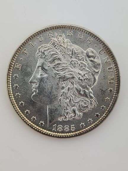 1885 Morgan Silver Dollar, UNC