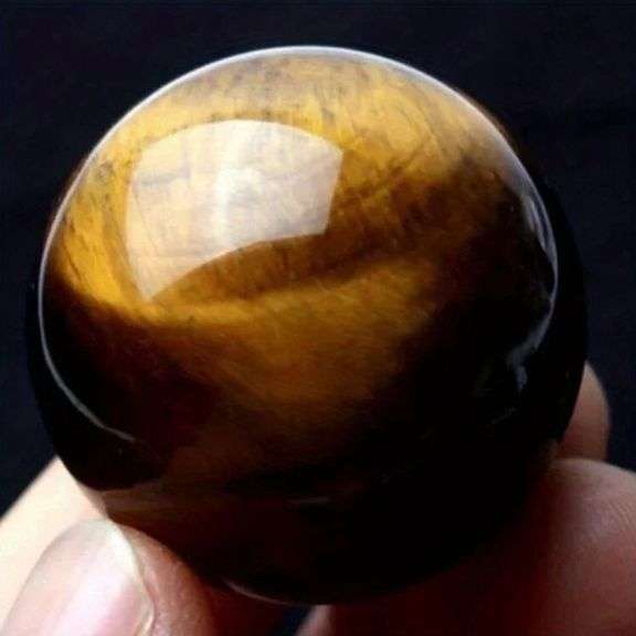Tiger Eye Quartz Crystal Sphere