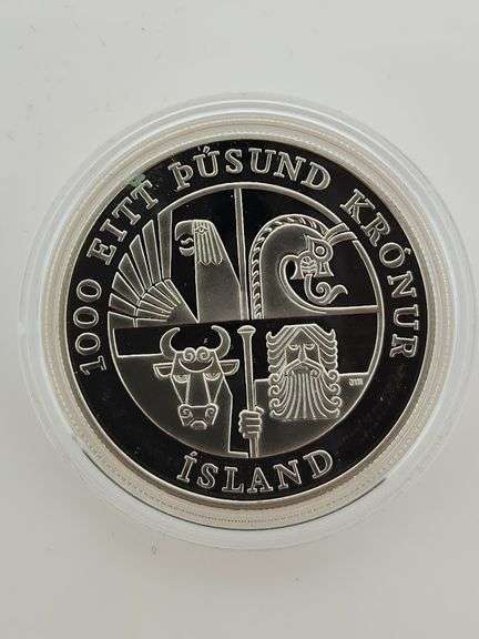 2000-P $1 Leif Ericson Millennium PR DCAM