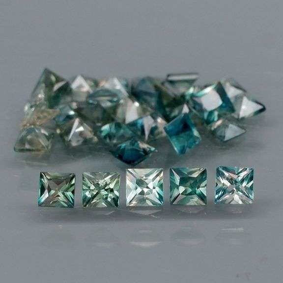 Glittering examples of Australian Party Sapphires weighing 3.41cts!