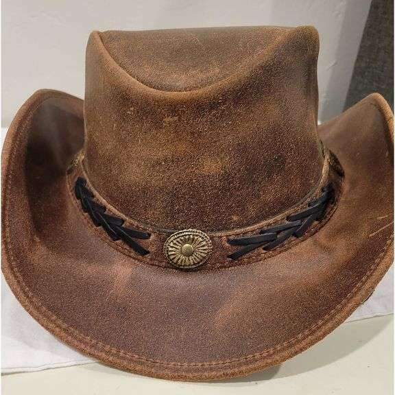 Genuine Leather Cowboy Hat