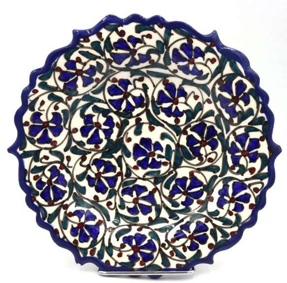 Hand made wall hanging Ceramic decorative plate