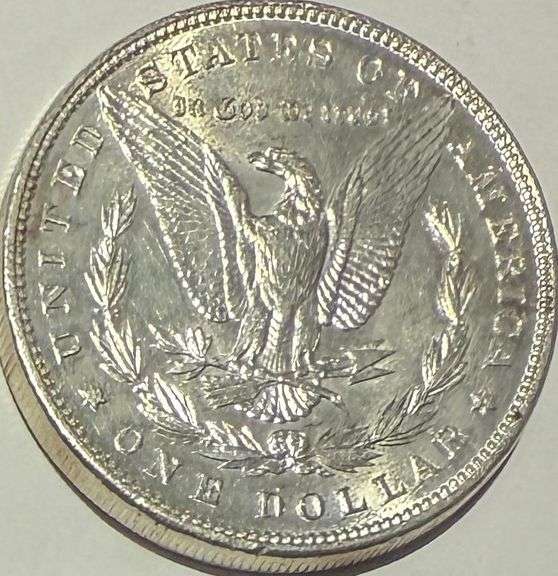 1898 BU Raw Frosty White Morgan Dollar