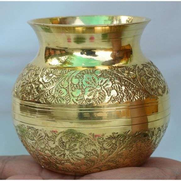 Brass Pot for Festivals and Rituals