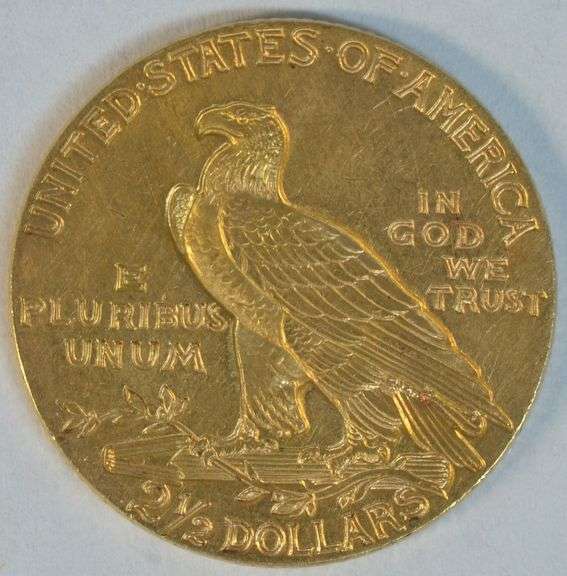 Choice BU 1929 US $2.50 Indian Gold Piece