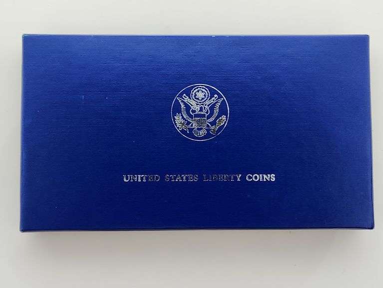 1986-S Set Statue of Liberty, 2 Coins PR
