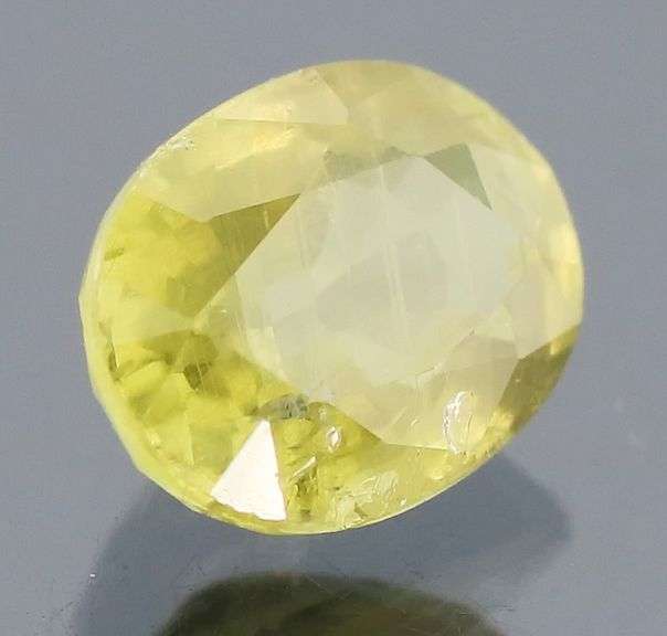 Excellent 1.26ct yellow Sapphire