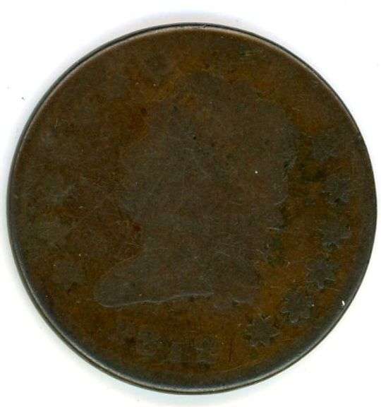 1812 Classic Head Large Cent
