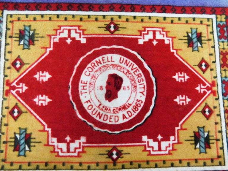 Antique Cornell University Tobacco Felt