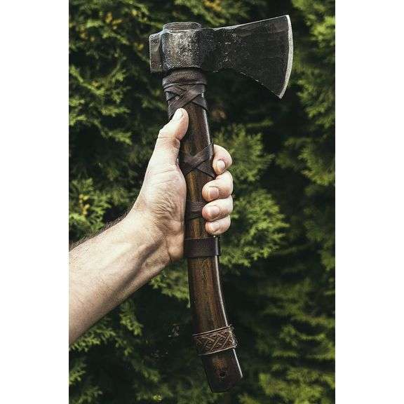 Hand-Forged 14-Inch Viking Throwing Axe