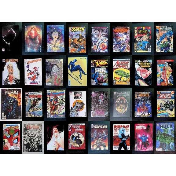 Comic Book Lot of 25 Mint No Duplicates DC Marvel