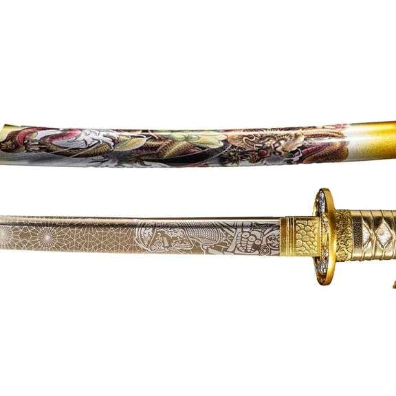 Full Tang Handmade Clay Tempered Japanese Samurai Sword