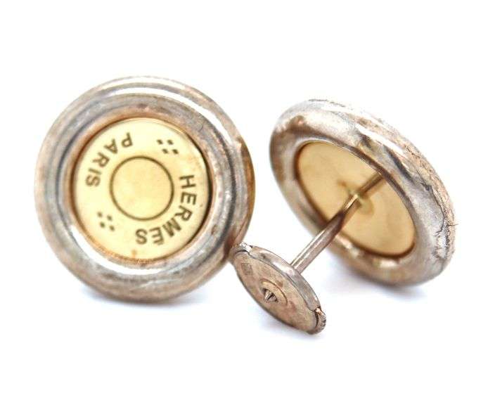 Hermes Clou De Selle stud earrings