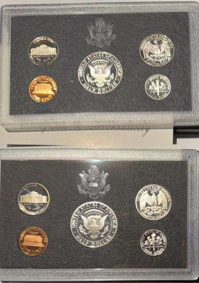 1997 & 1998 Silver US Proof Sets
