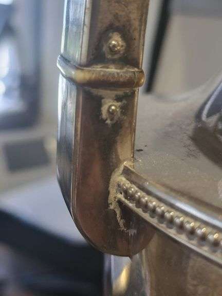 "Exquisite Antique English Sterling Silver Urn Samovar - 9x9x17 Inches, 2042 Grams"