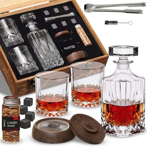 14-Piece Whiskey Set with Decanter