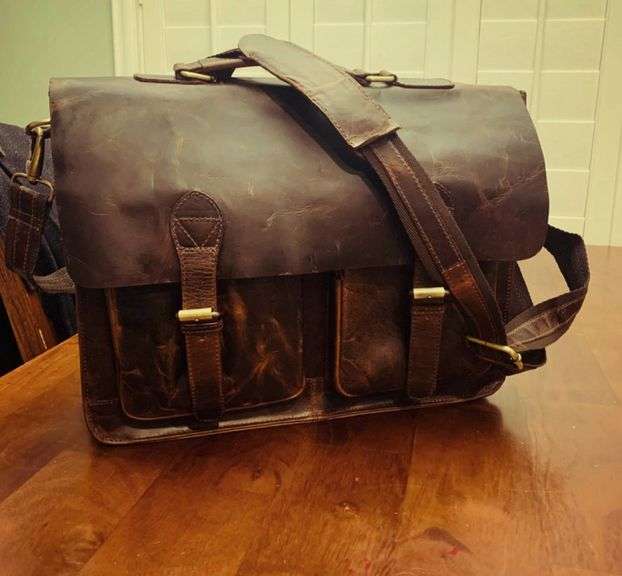 Handcrafted Leather Crossbody Bag