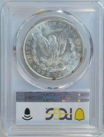 Flashy satiny-white Gem BU 1904-O Morgan Silver Dollar. PCGS MS65