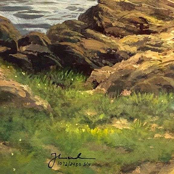 Seaside Hideaway by  Kinkade (1958-2012)