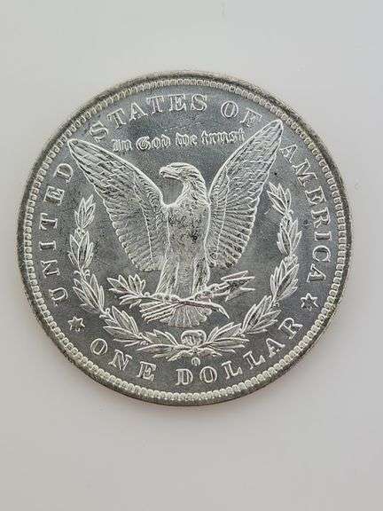 1884 O Morgan Silver Dollar, UNC