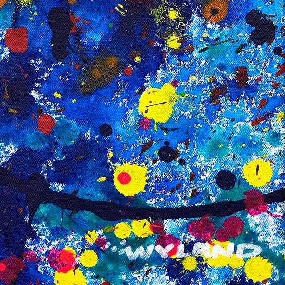 Untitled Abstract by Wyland