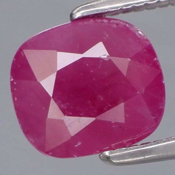 UNTREATED! 2.14ct violet red Winza Ruby