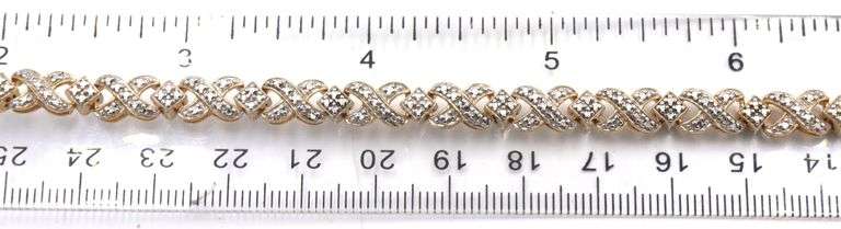 Group lot of 4 Vintage 925 sterling silver bracelets