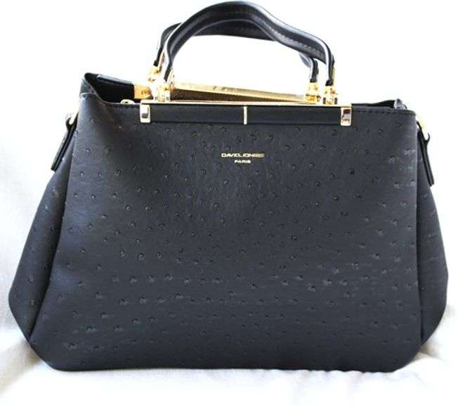 Stylish Black Color Designer Bag By David Jones-Paris