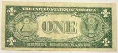 $1 1935A North Africa Emergency Issue Silver Certificate.