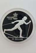 Canadian - 1988 Calgary Olympics Proof Silver Coin Set 10 Coins OGP
